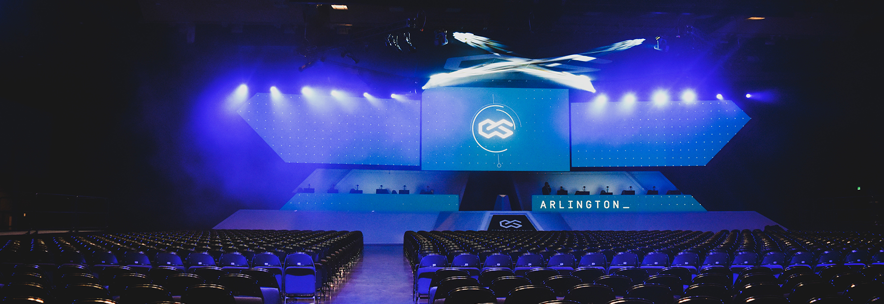 Esports Stadium Blue Stage