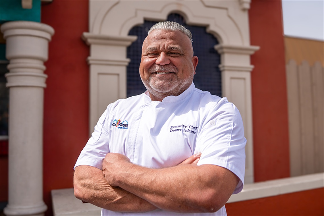 Executive Chef Douwe Iedema of Six Flags Over Texas