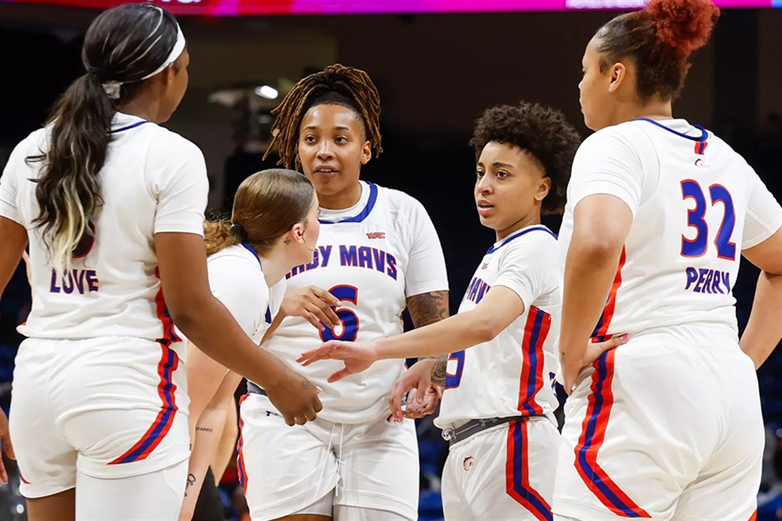 Members of the UT Arlington Lady Mavs basketball team earns berth to Women's National Invitational Tournament (WNIT).
