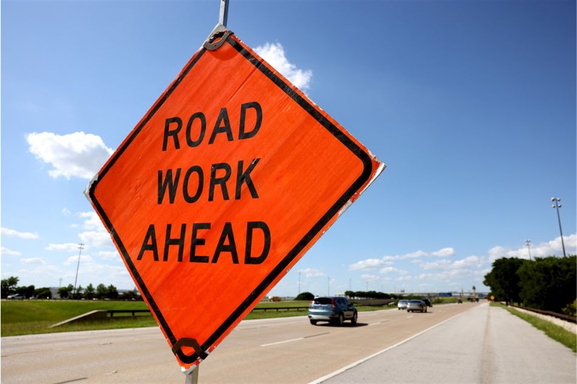 DFW International Airport International Parkway Construction