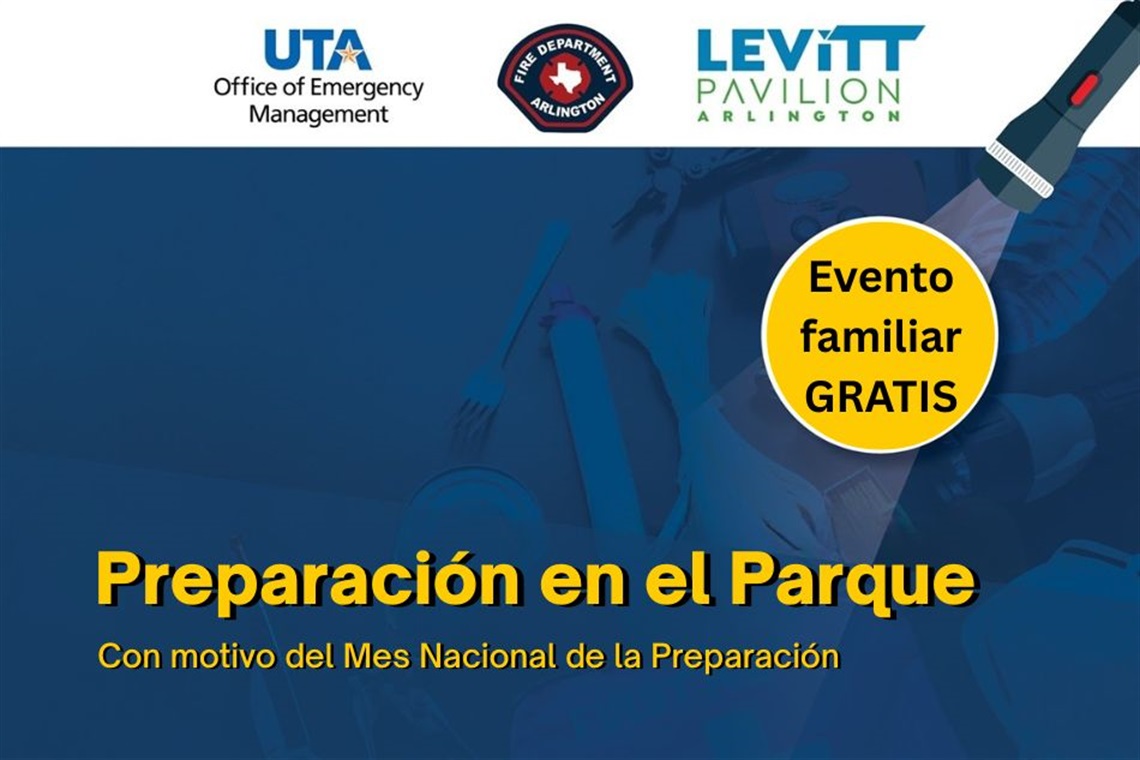Preparedness in the Park Spanish graphic
