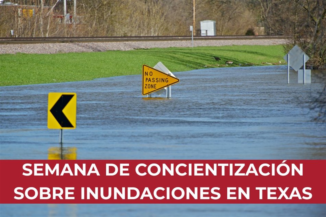 Texas Flood Awareness Week Spanish graphic