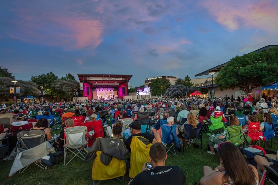 Levitt Pavilion free live music