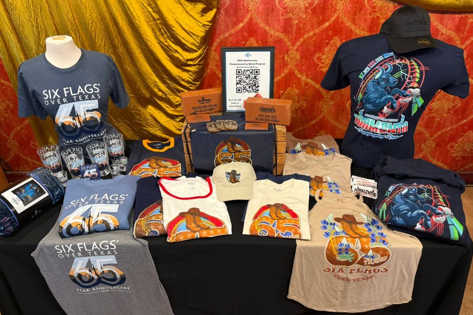 Six Flags Over Texas Merchandise for 2026