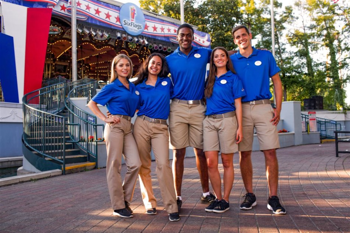 Six Flags Over Texas employees