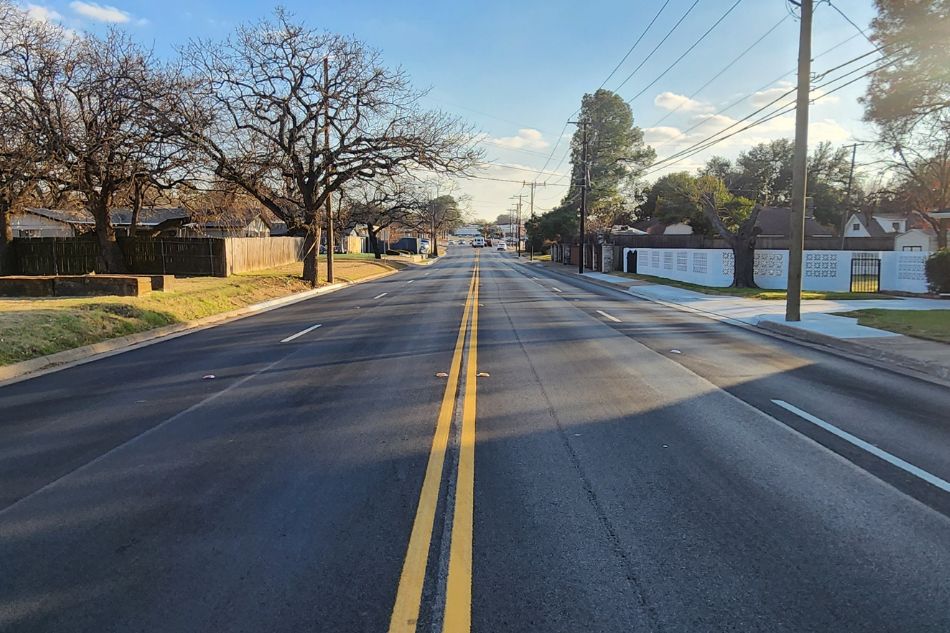 FY26 Street Maintenance Improvements Along Davis Drive.