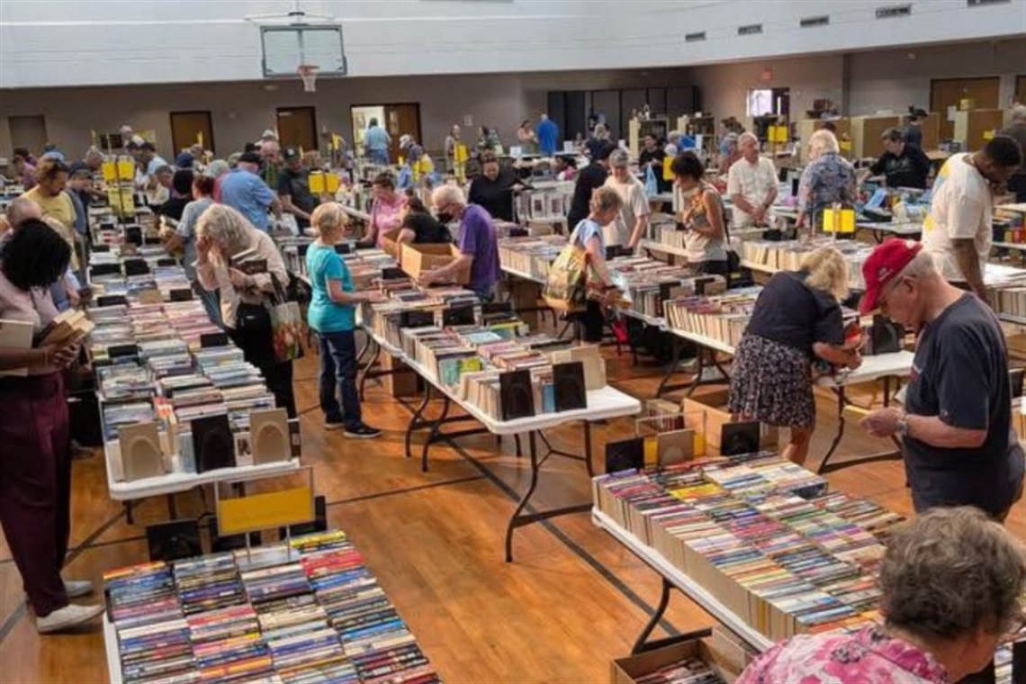 The annual Spring Book Sale at First United Methodist Church