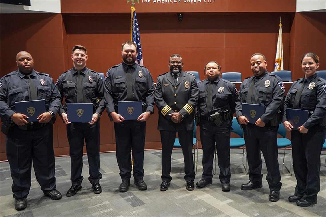 Arlington Police Department graduates for the Lateral Academy Class 74.