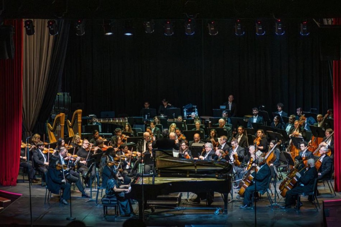symphony Arlington on a stage during a performance