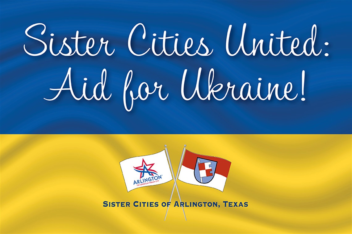 Sister Cities United: Aid for Ukraine graphic