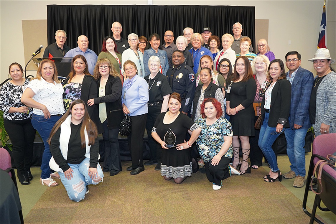 On Call newsletter graphic with a group of people posing for photo