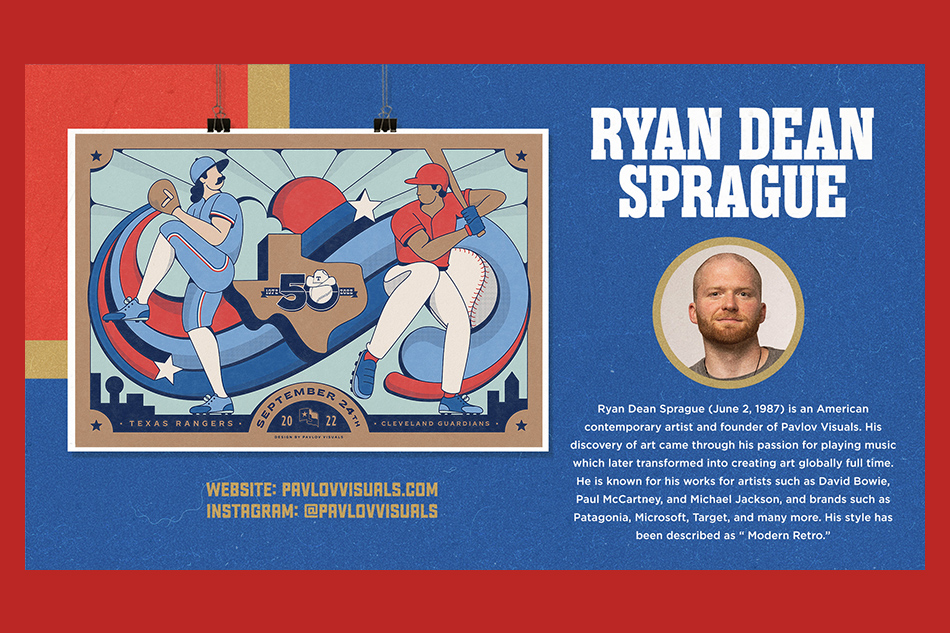 Rangers Commemorative Poster