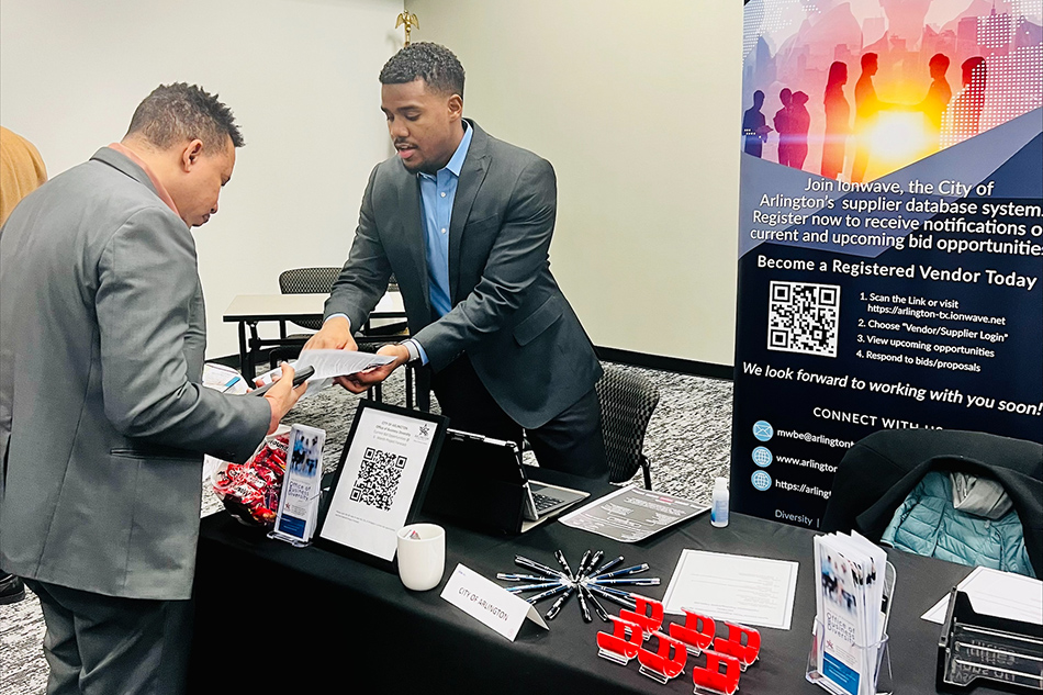 MWBE Staff at NCTRCA Expo and Certification training event.