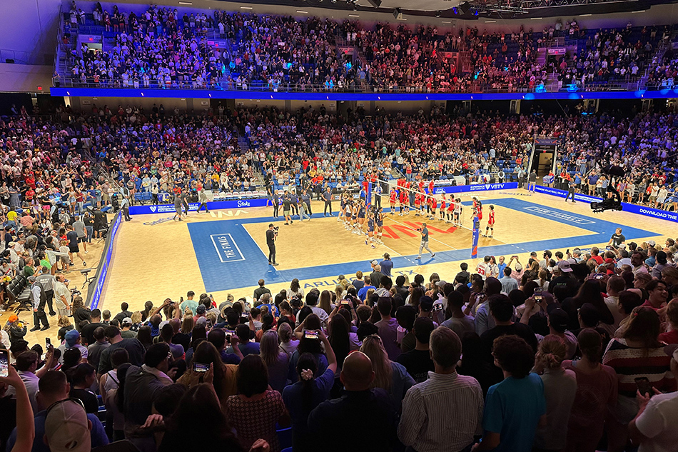 The college park Center hosts the finals of the 2023 Women's Nations League Wednesday, July 12 through Sunday, July 16, 2023