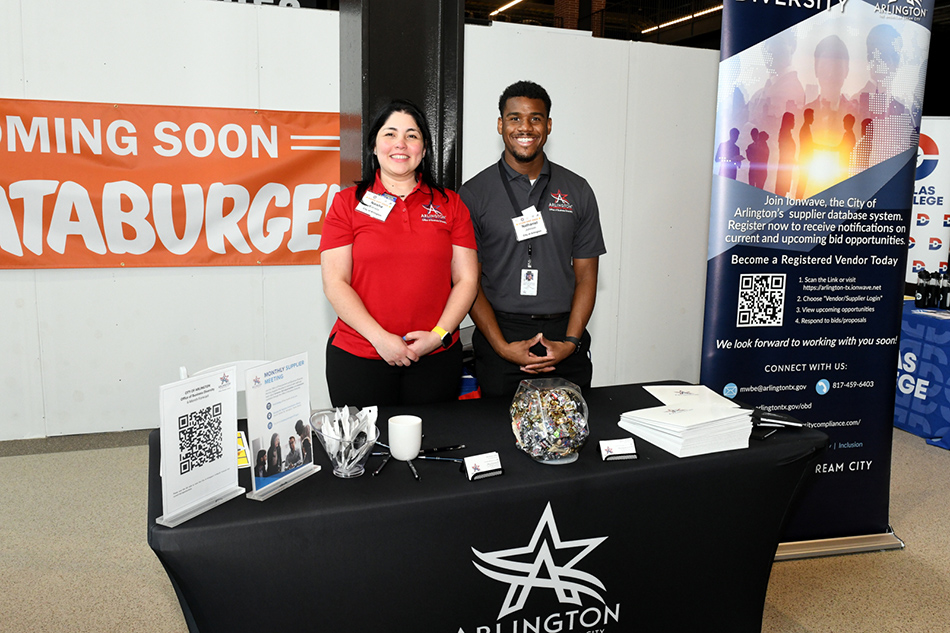 City employees at the 2024 DFW MWDC Hard Hat Construction Expo