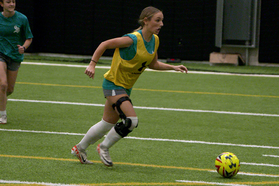 Kyndall Moyers, a junior on Lamar High School’s girls soccer team, has been selected as the City of Arlington’s Student-Athlete of the Month for February 2024.