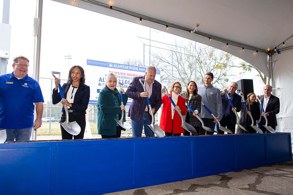 Groundbreaking for MLB & Texas Rangers All-Star Legacy Park and Corey Seager Batting Cages