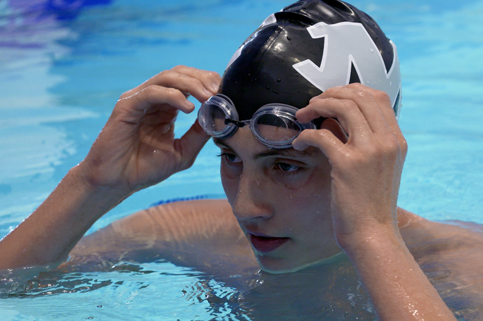 Owen Hulme, a senior on Martin High School’s swim team, has been selected as the City of Arlington’s Student-Athlete of the Month for March 2024.