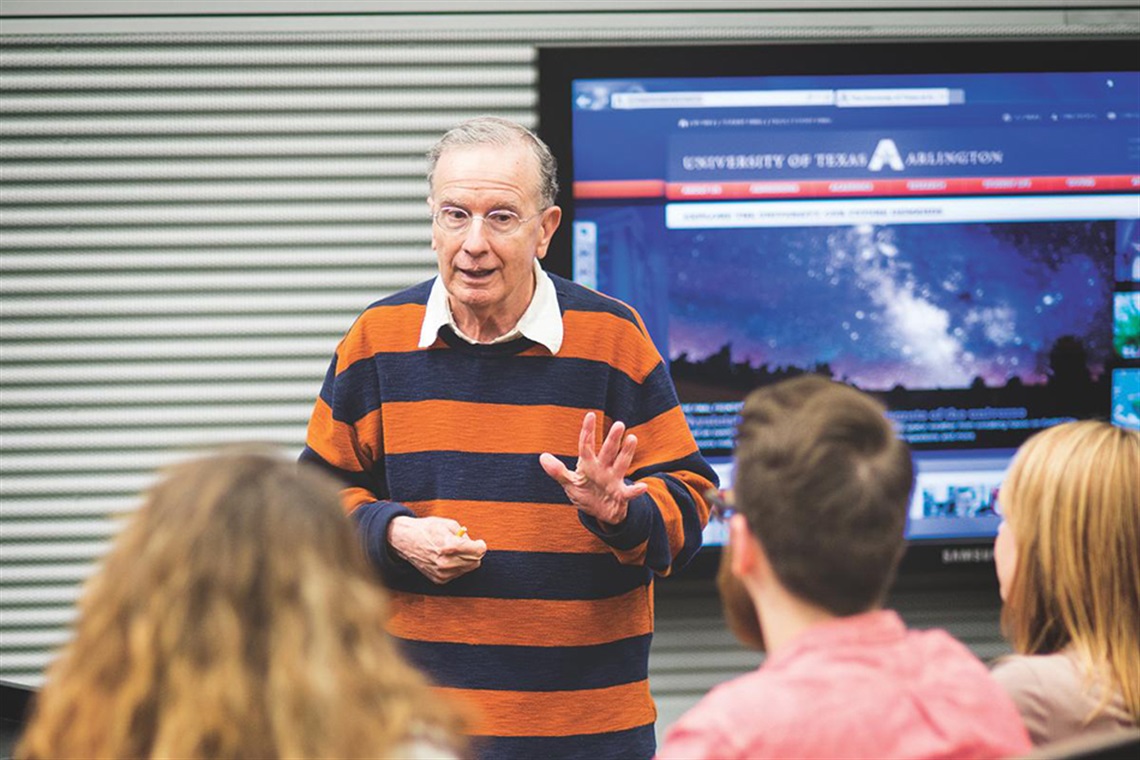 Dr. Allan Saxe at The University of Texas at Arlington
