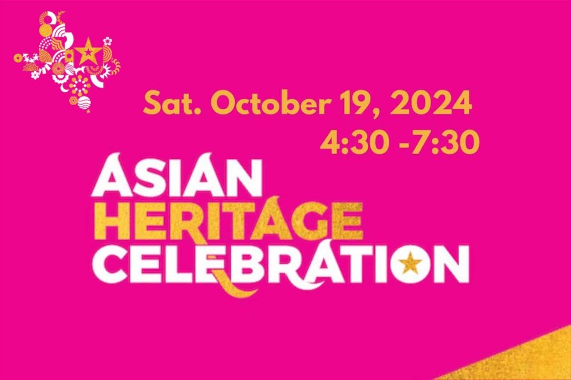Asian Heritage Celebration graphic for 2024
