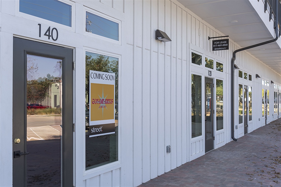 Photo of new shops at Urban Union