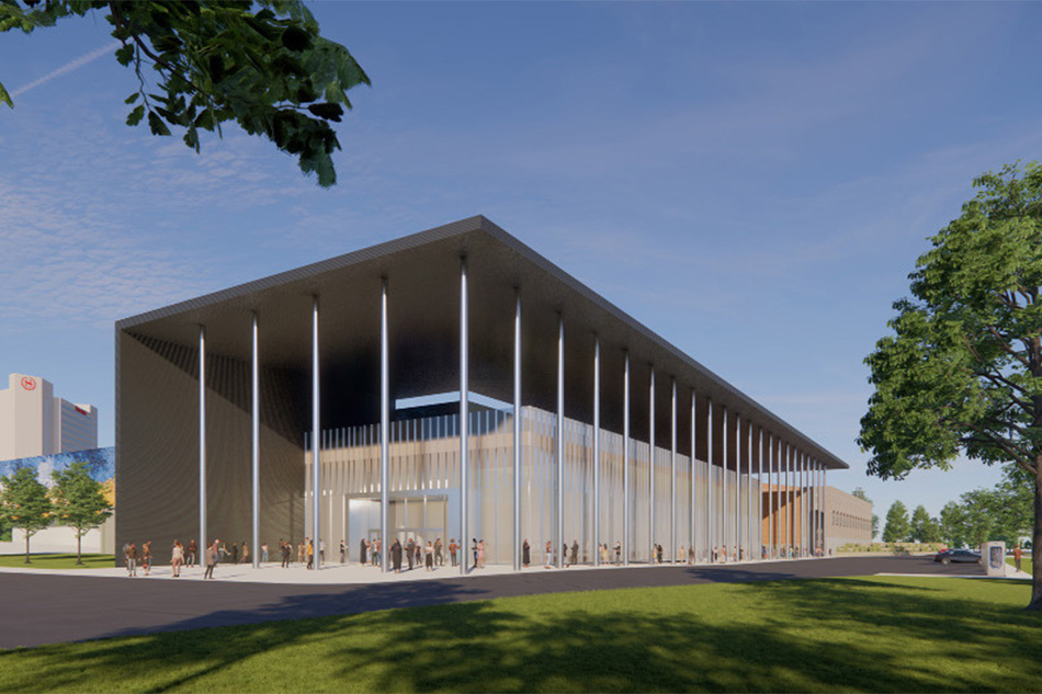 Arlington Museum of Art exterior rendering