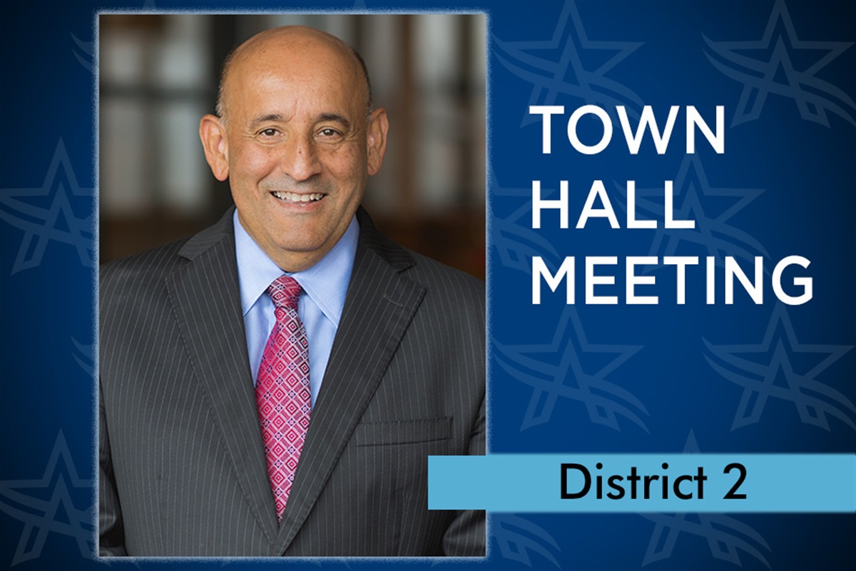 City Council District 2 Town Hall Meeting Set for Nov. 10, 2022 | City ...