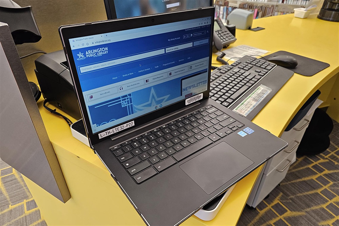 Arlington Library Chromebook