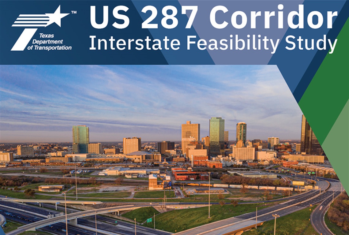 287 Study Corridor Interstate Feasibility Study graphic