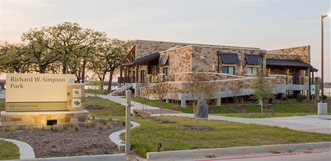 Lake House Event Center at Richard Simpson Park