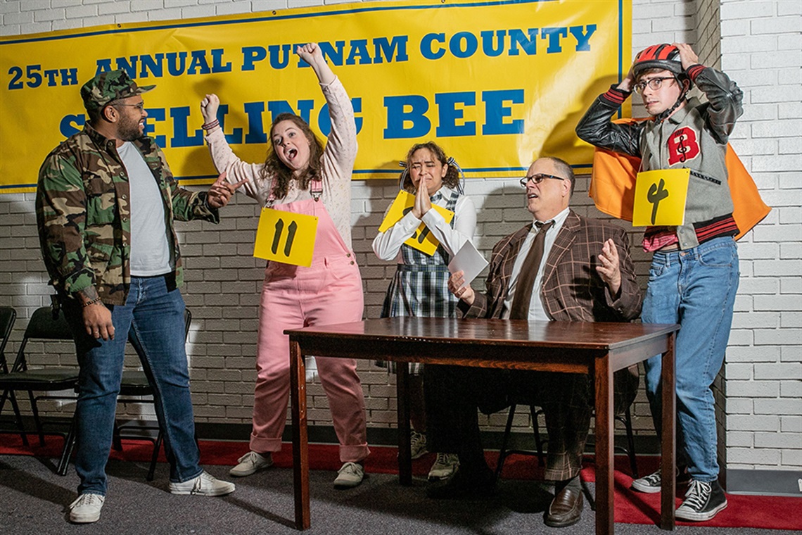 Cast of Theatre Arlington 25 Annual Putnam County Spelling Bee