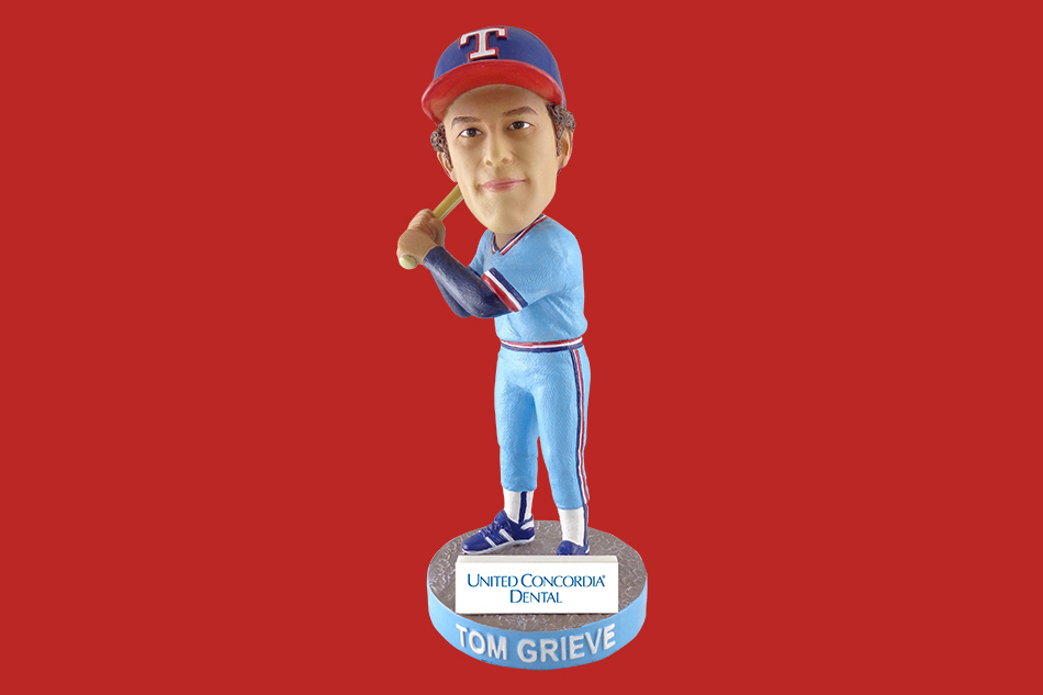 Tom Grieve bobblehead