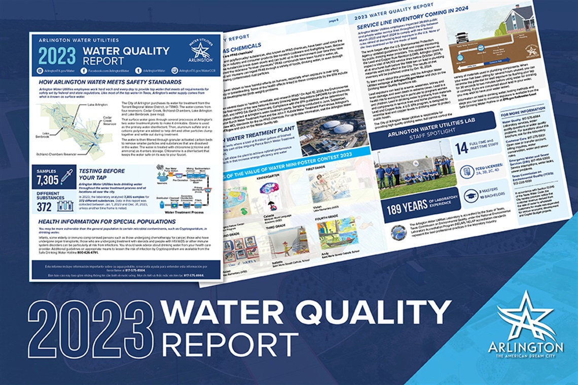 2023 Annual Water Quality Report Now Available Online